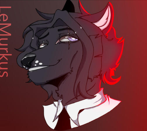 Head lineart with shade